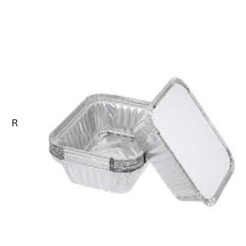 MULTIPORTION NO14 FOIL CONTAINERS + LIDS - 5